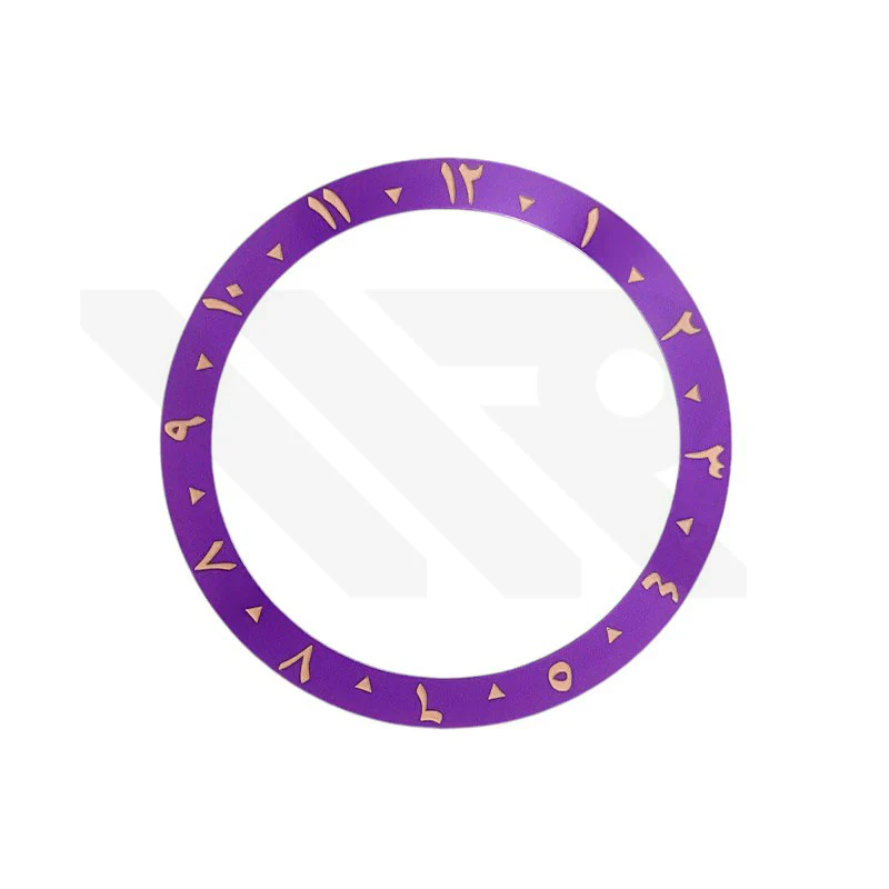 Arabic Aluminium Sloped Bezel Insert for SKX/SRPD