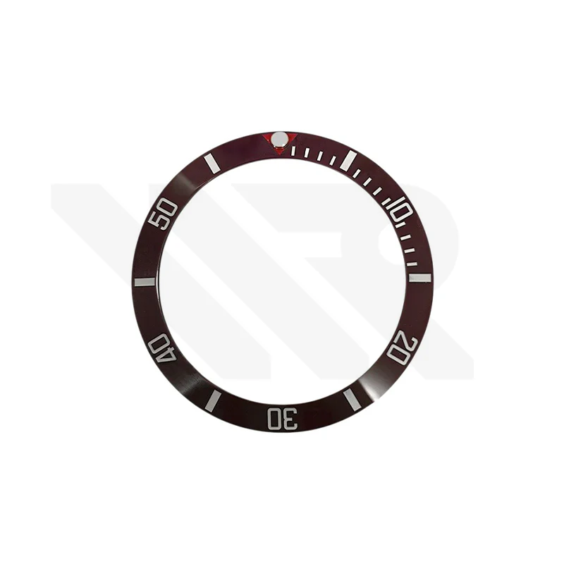Blackbay Style Ceramic Sloped Bezel Insert for SKX/SRPD: Brown/White