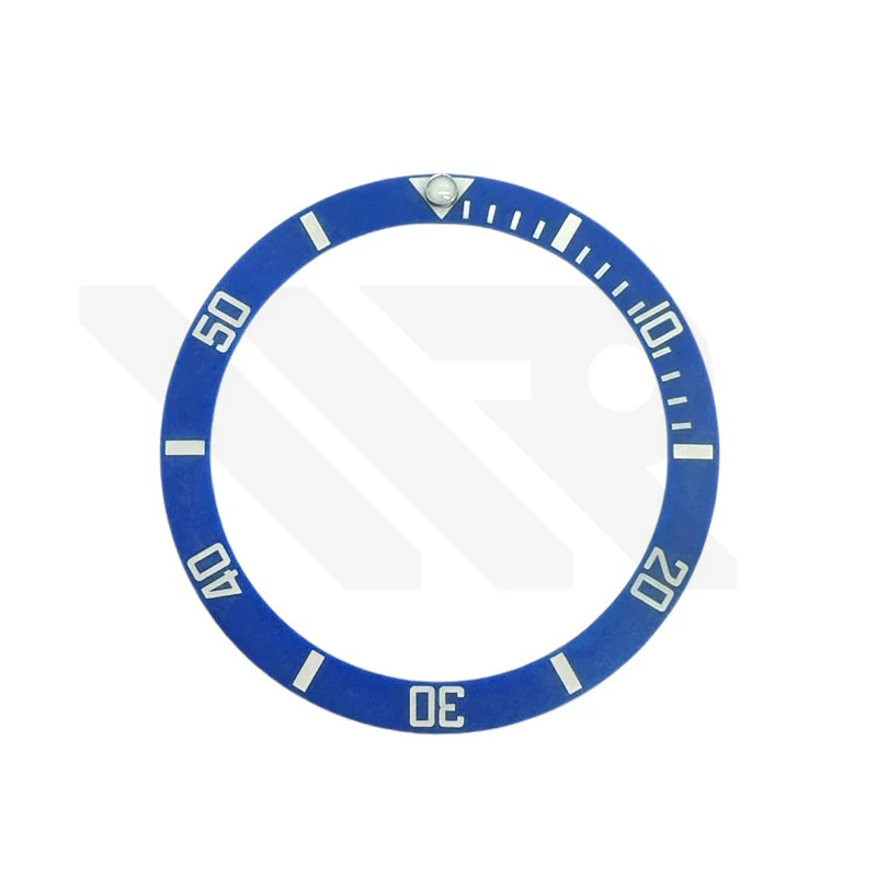 Carbon Fiber Sloped Bezel Inserts for SKX/SRPD - Sub Style (Blue)