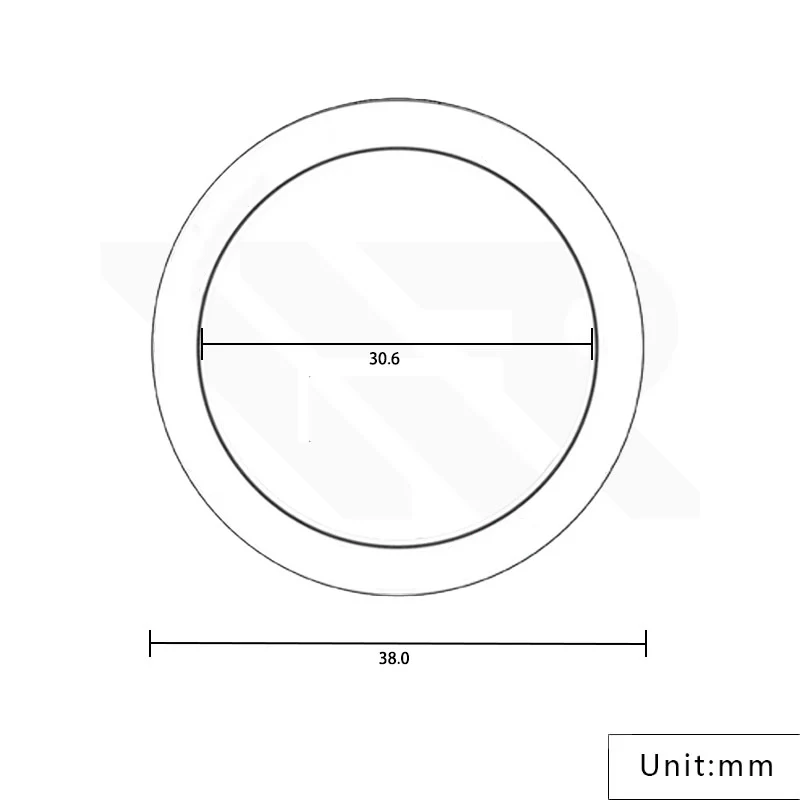 Plain Ceramic Sloped Bezel Insert For SKX/SRPD - Green - Image 2