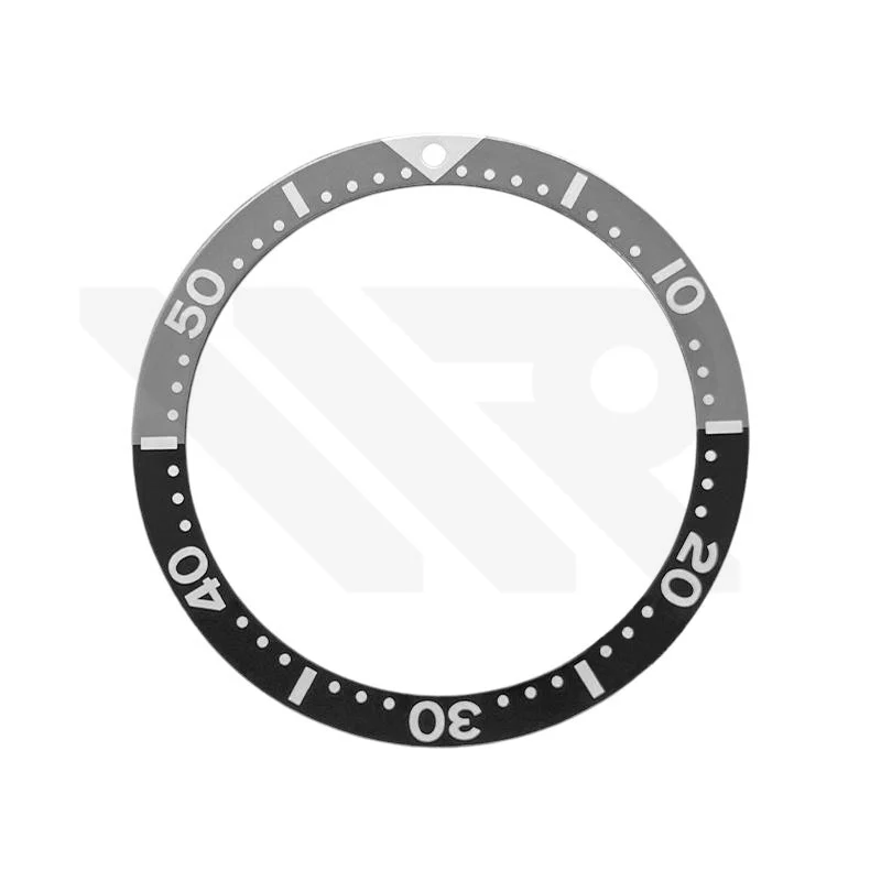 Diver Aluminium Flat Bezel Insert for SRP Turtle Seiko Mod