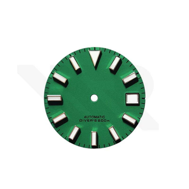Diver Dial for Seiko Mod: Matte Green