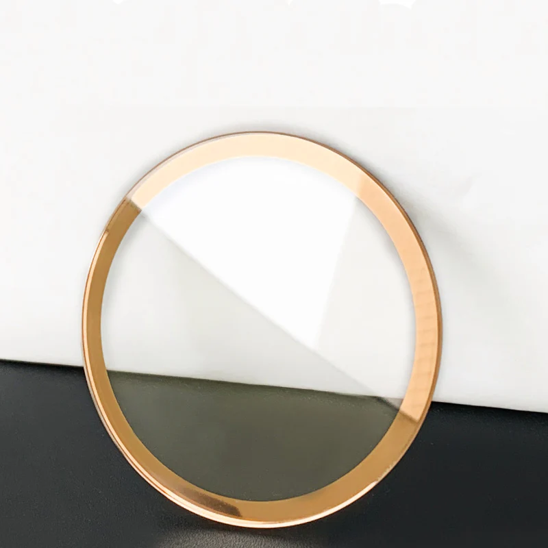 Double Domed Mineral Crystal for Rado Centrix Series (PVD Rose Gold Rim)
