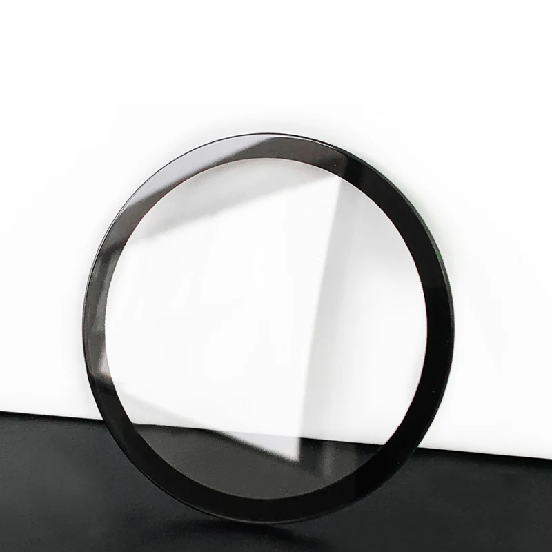 Double Domed Sapphire Crystal for Rado Centrix Series (PVD Black Rim)