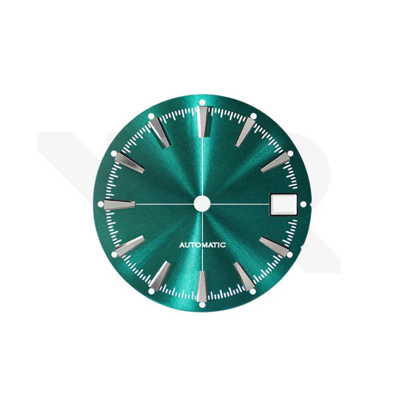 Gentleman Style Sunburst Dial for Seiko Mod: Emerald Green