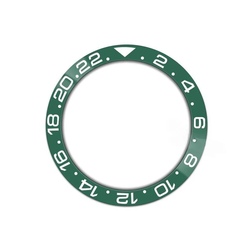 GMT-24 Ceramic Sloped Bezel Insert for SKX/SRPD - Green
