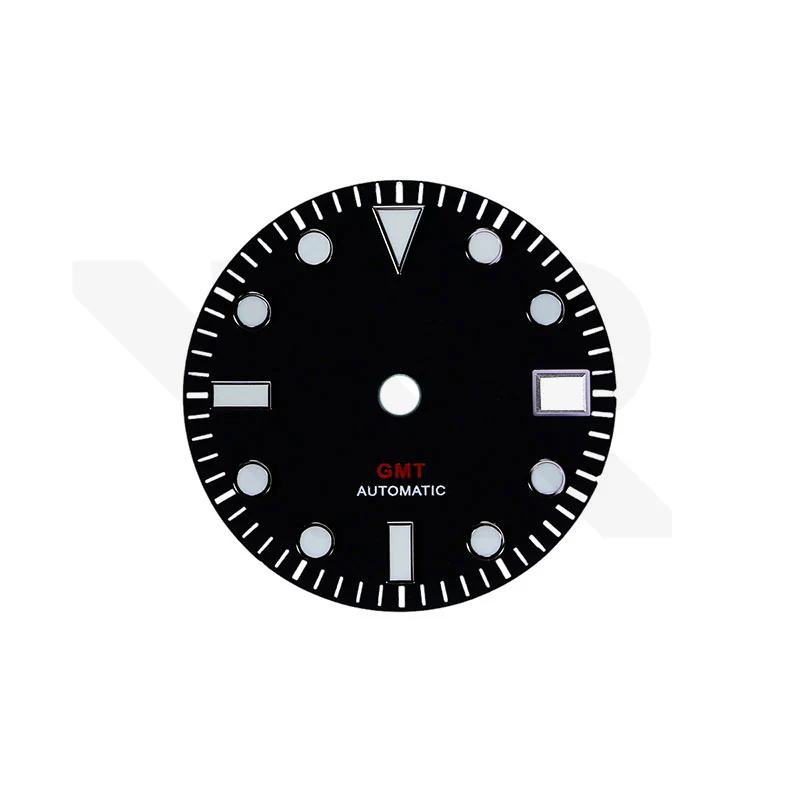 GMT Dial for Seiko NH34 Mod: Sub Style Indices