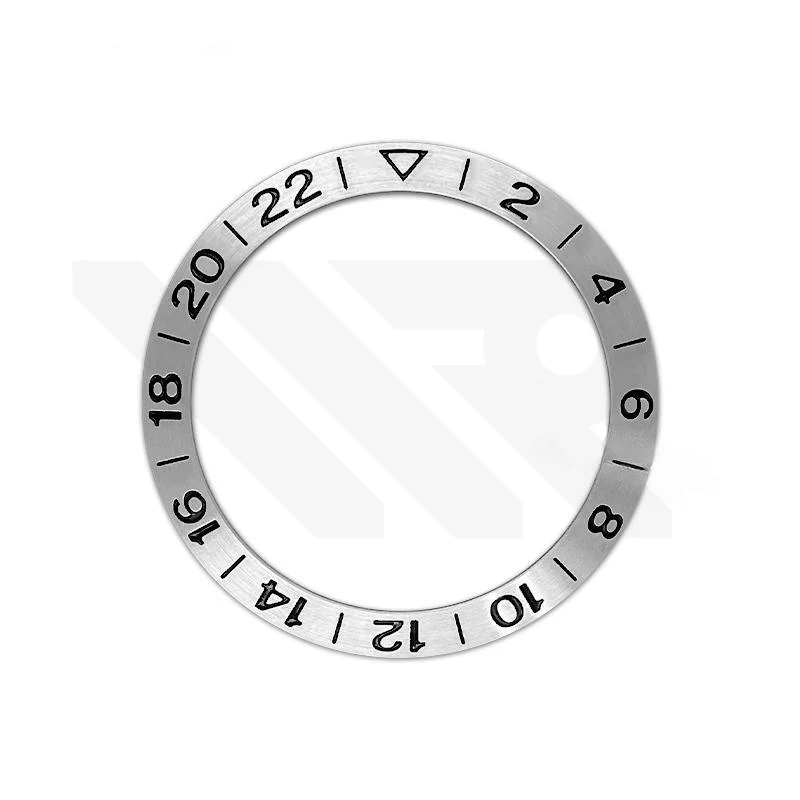 GMT Aluminium Sloped Bezel Insert for SKX/SRPD Seiko Mod