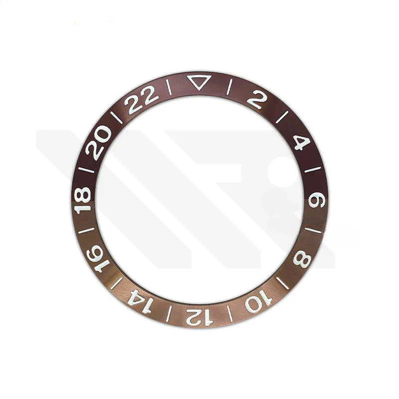 GMT Aluminium Sloped Bezel Insert for SKX/SRPD Seiko Mod