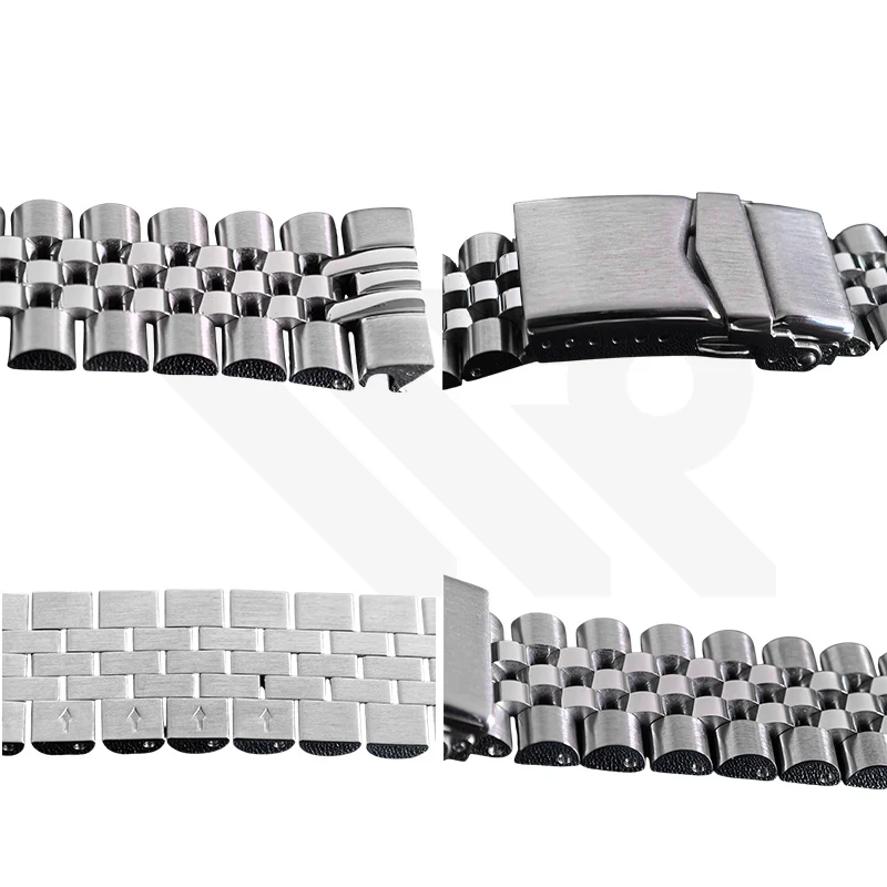 Jubilee Bracelet for Seiko Panda Solar Quartz Chronograph Speedtimer SSC913P1 SSC911P1 SSC943P1 SSC935P1 - Image 2
