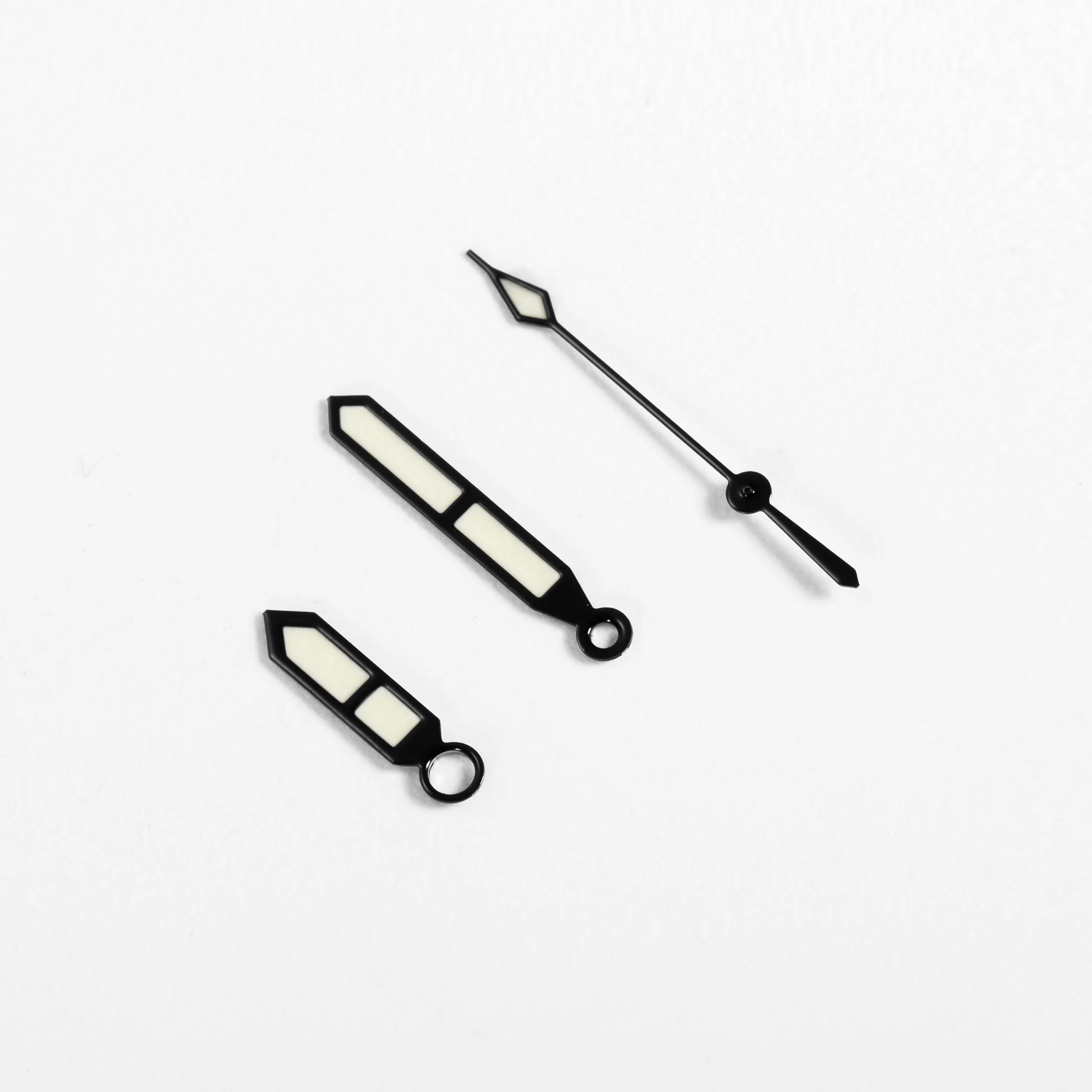 Ladder Watch Hands for Seiko Mod: Black - Image 2