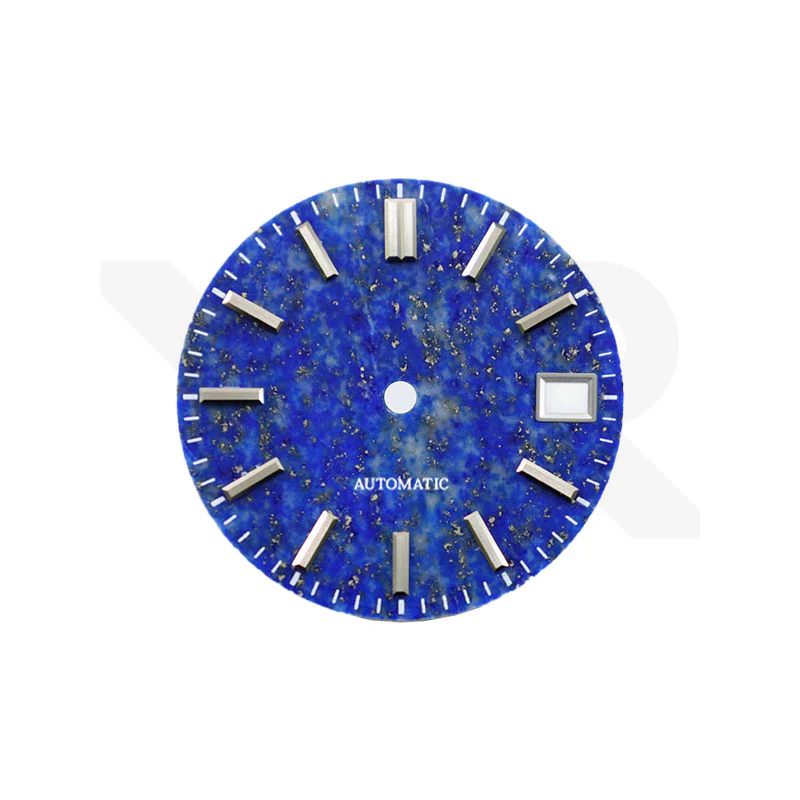 Lapis Lazuli Stone Dial for Seiko Mod: GS Style Indices