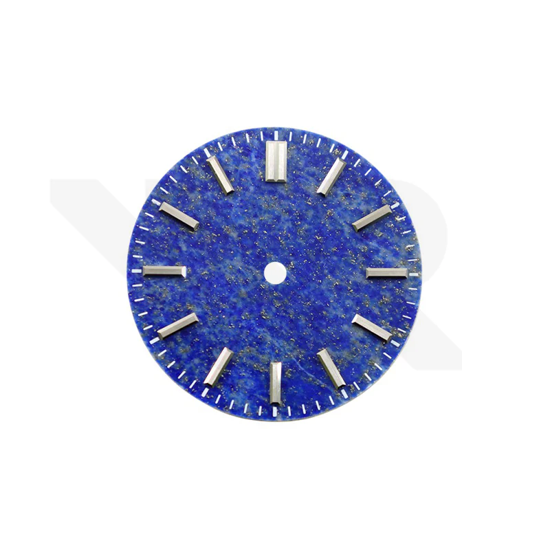 Lapis Lazuli Stone No Date Dial for Seiko Mod: GS Style Indices