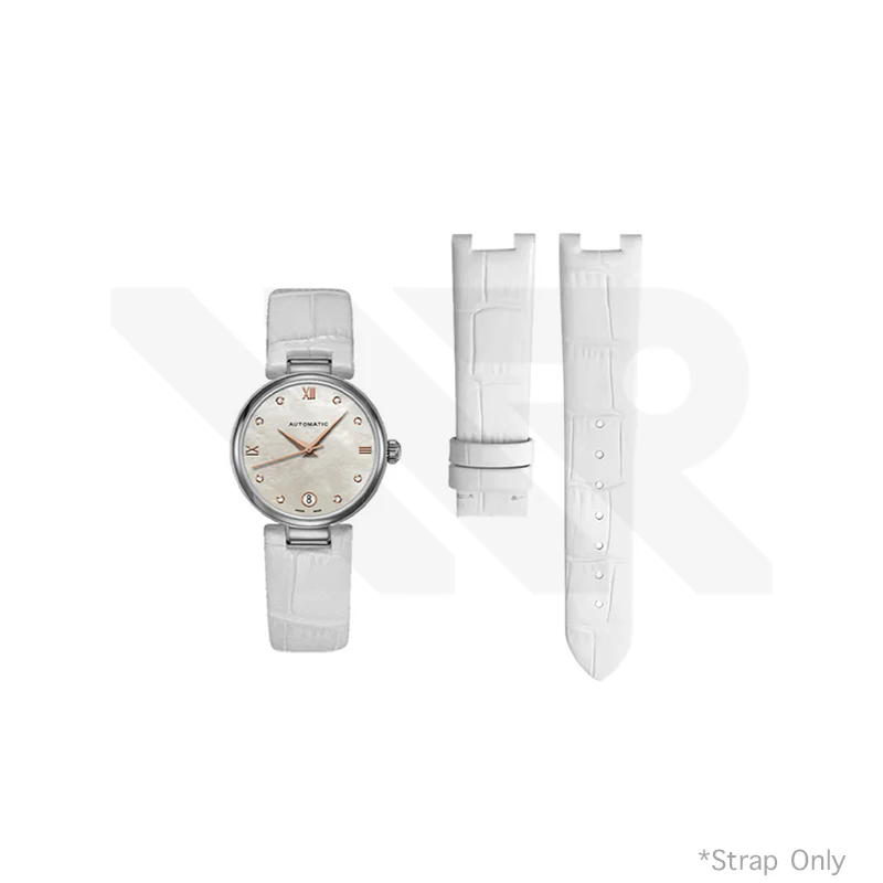 Replacement Leather Strap Compatible with Mido Baroncelli Donna M022207