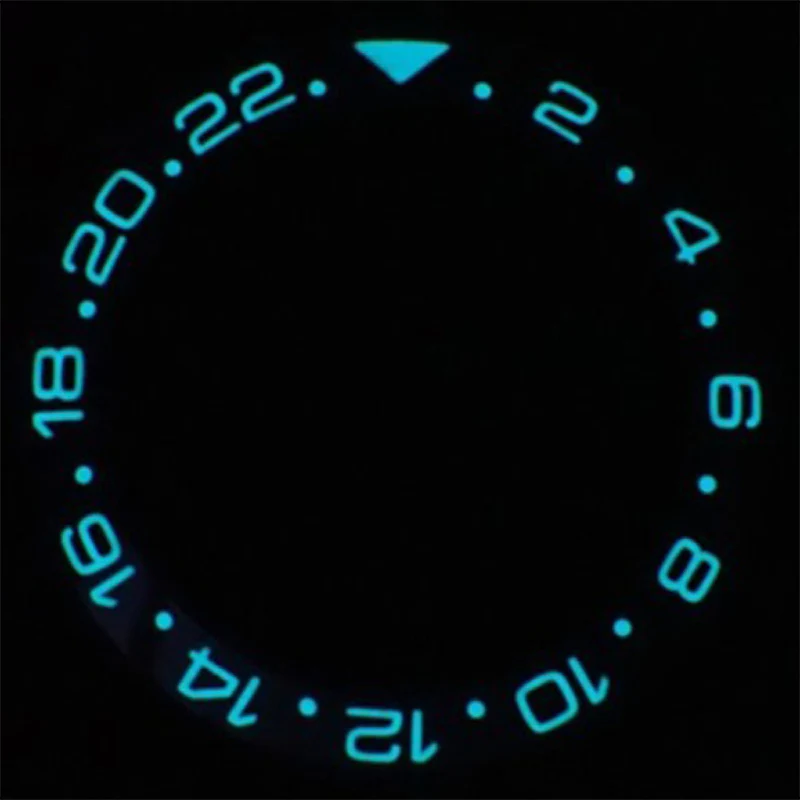 Luminous GMT-24 Ceramic Sloped Bezel Insert for SKX/SRPD - Root Beer - Image 3