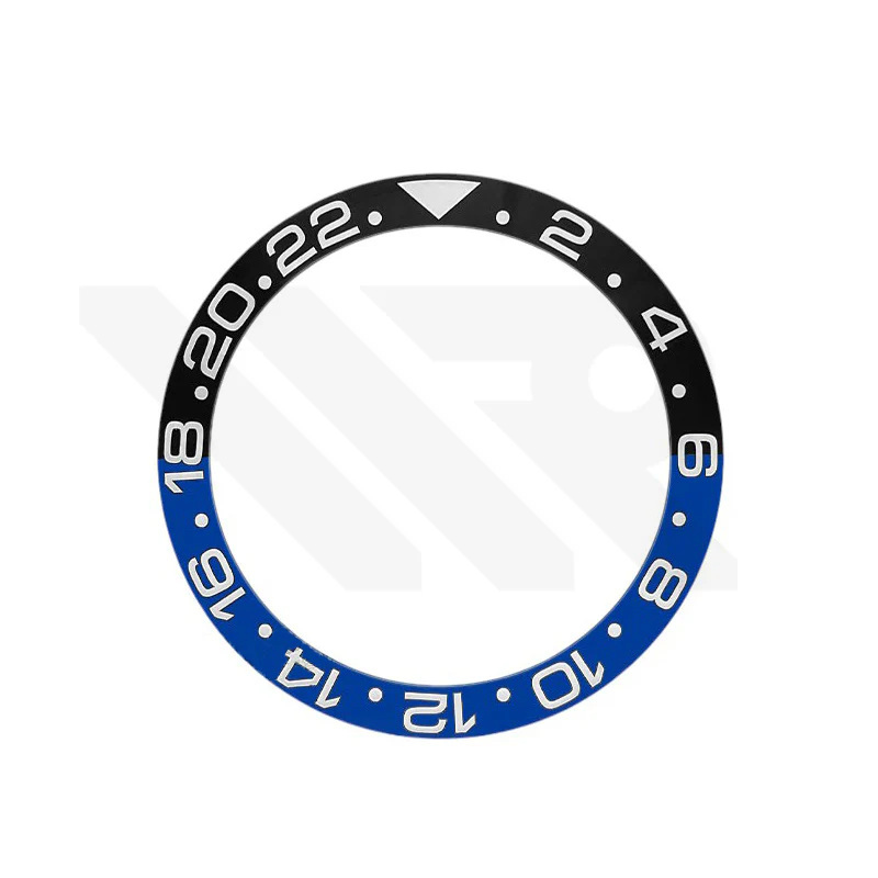 Luminous GMT-24 Ceramic Sloped Bezel Insert for SKX/SRPD - Batman