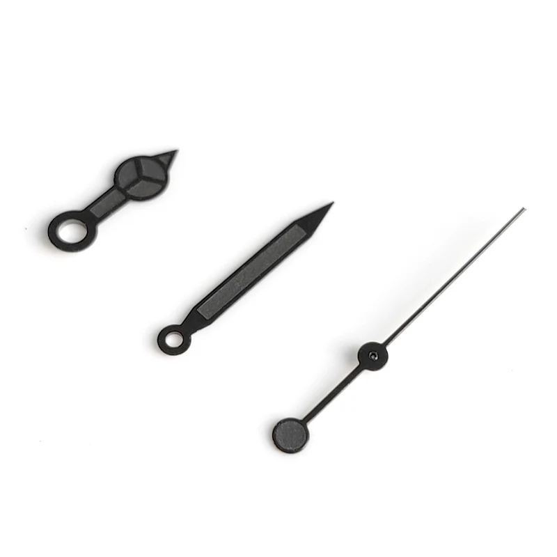 Mercedes Watch Hands for Seiko Mod: Black