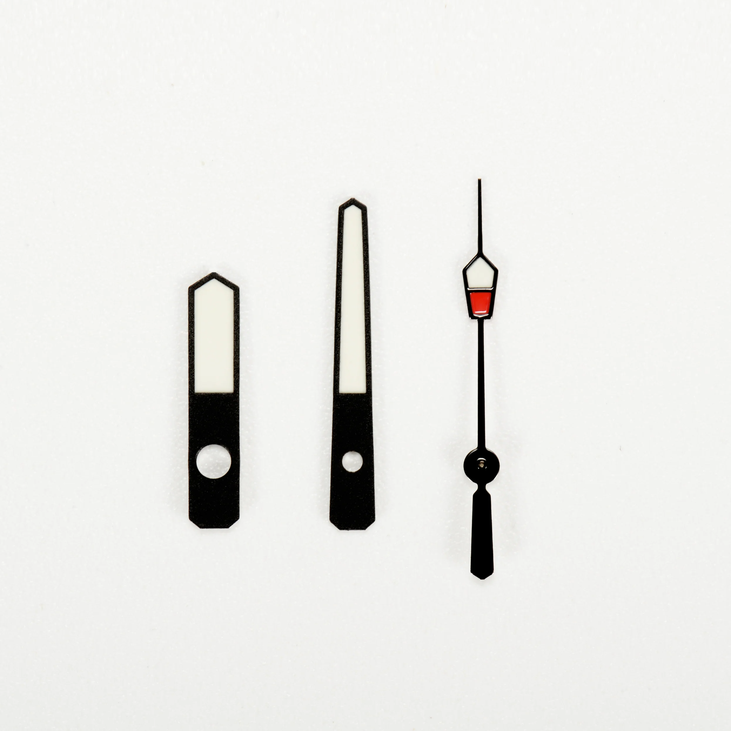 MM300 Watch Hands for Seiko Mod: Black