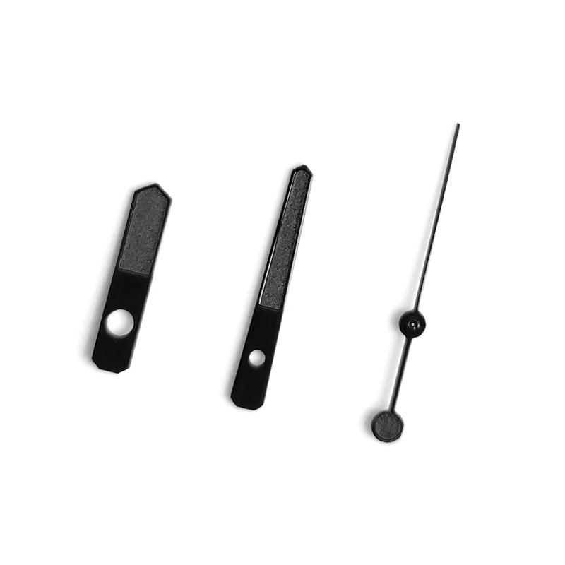 MM300 Watch Hands for Seiko Mod: Black