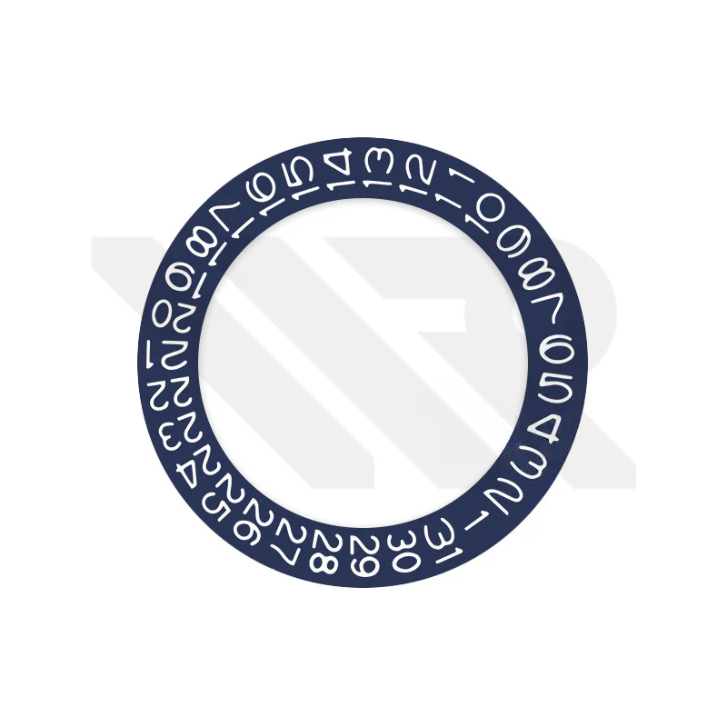 NH35 Date Disc Patch - White