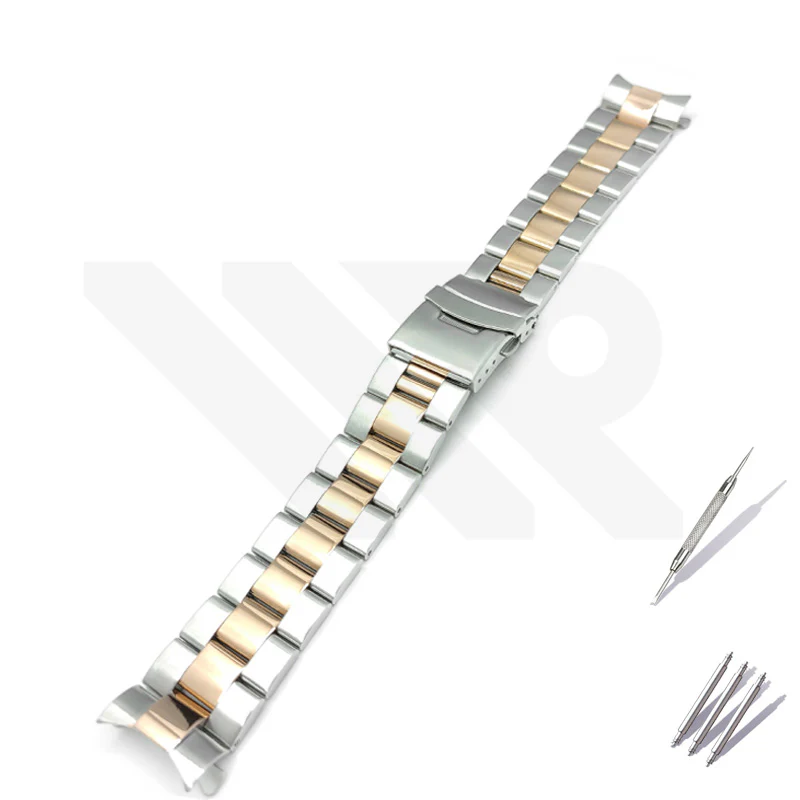 Oyster Bracelet for SKX/SRPD - Steel / Rose Gold - Image 2