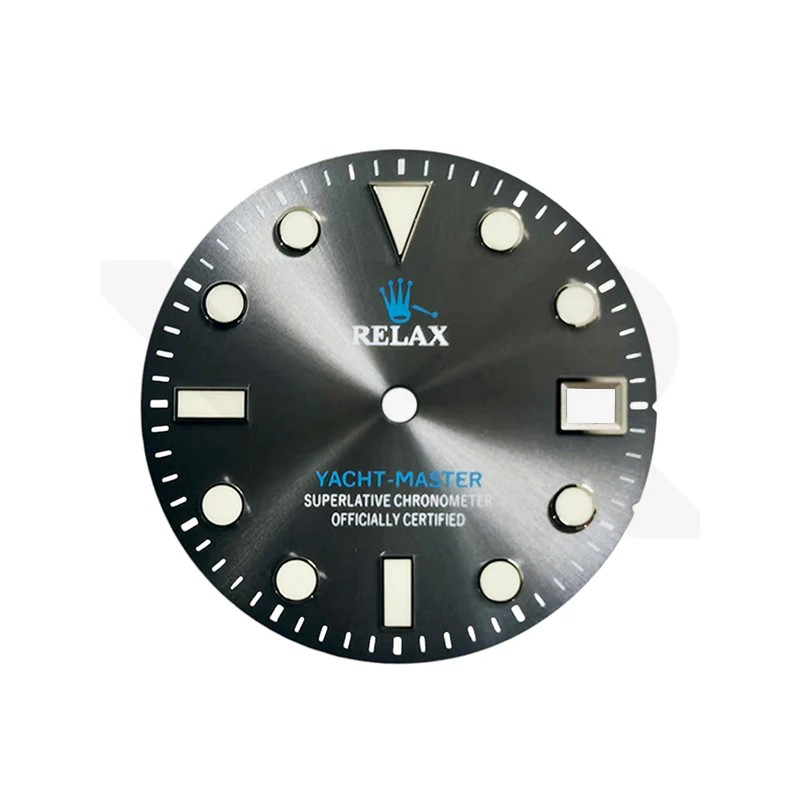 Relax Dial for Seiko Mod: Sunburst Gray