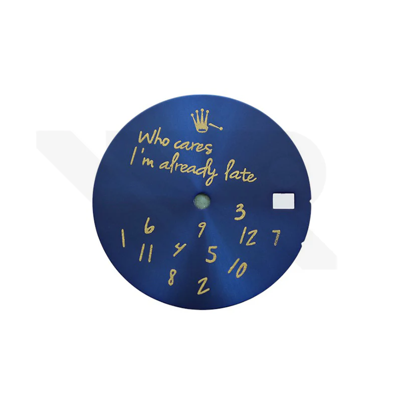 Relax Sunburst Dial V2 for Seiko Mod: Navy / Gold