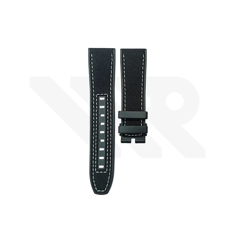 Replacement Canvas Strap Compatible with Mido Multifort III M038431A : Black