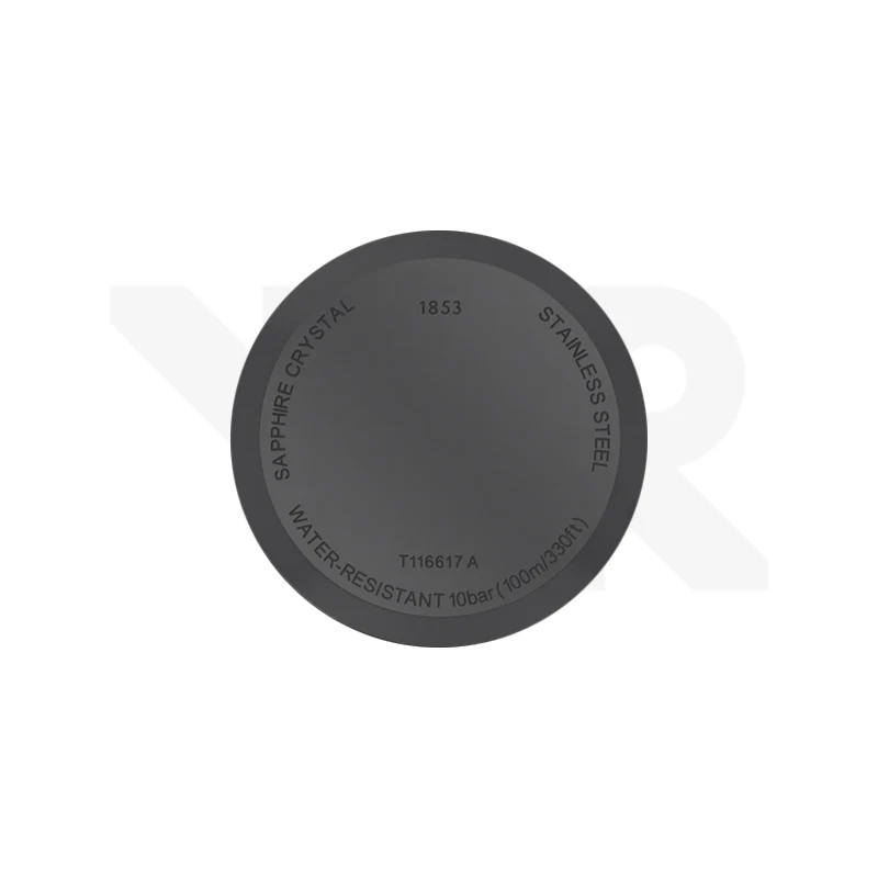 Replacement Caseback Compatible with Tissot Chrono XL Classic T116617A : Black