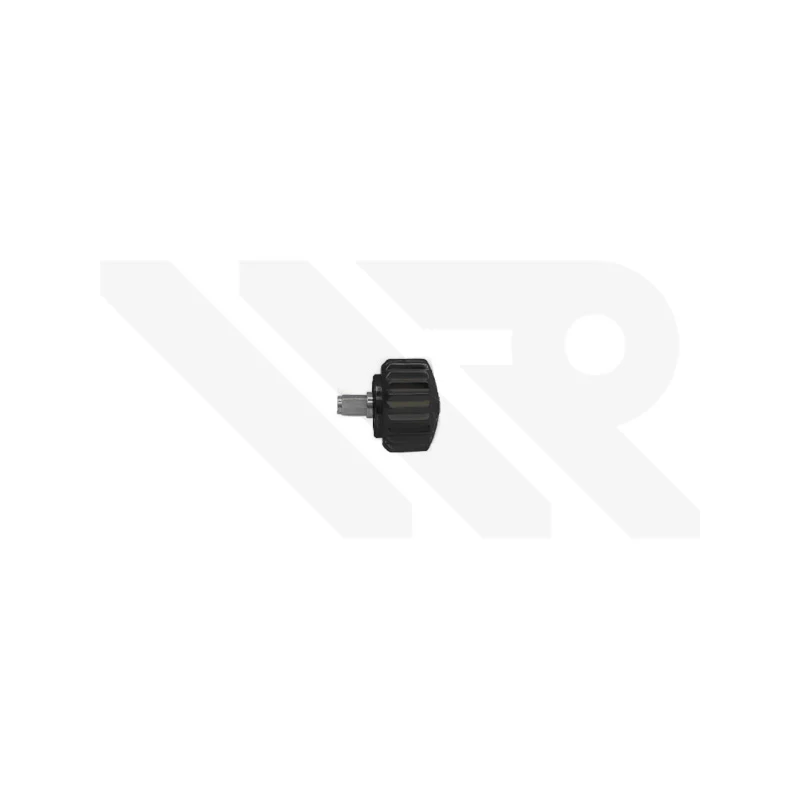 Replacement Crown Compatible with Mido Multifort Chronograph M005614A (Black)