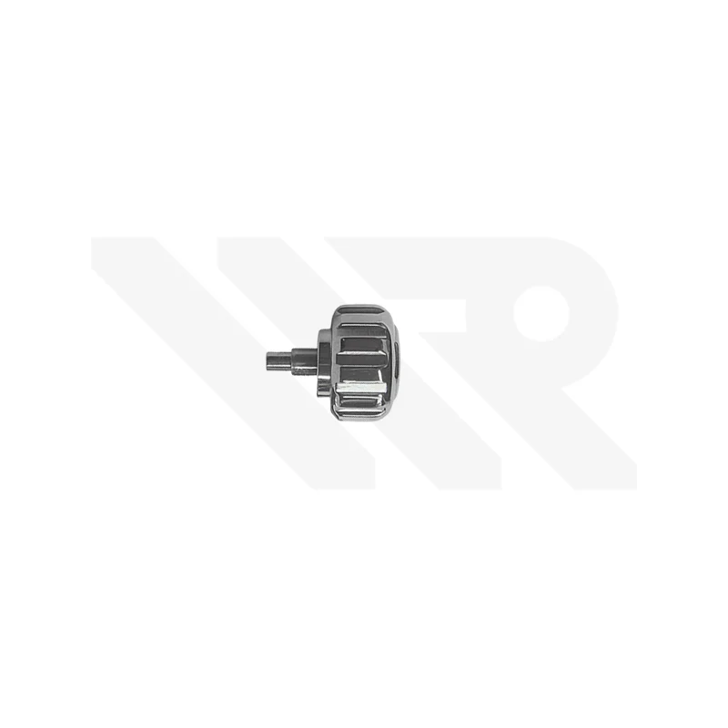 Replacement Crown Compatible with Tag Heuer Aquaracer 43mm CAY211 Series : Stainless Steel