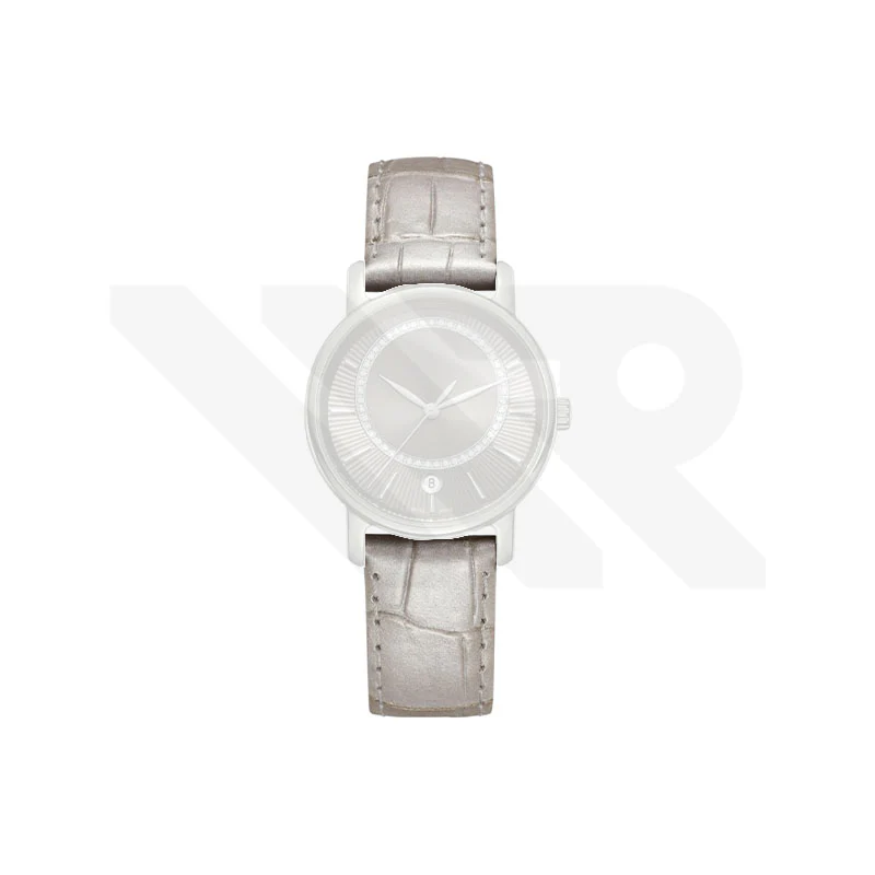 Replacement Leather Strap Compatible with Rado DiaMaster 218.0064.3 Series : Glacier White