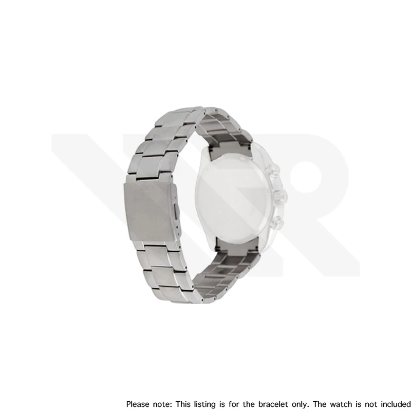 Replacement Titanium Bracelet Compatible with Citizen Eco-Drive Chronograph Super Titanium CA0021 , BM7080 , BM7081