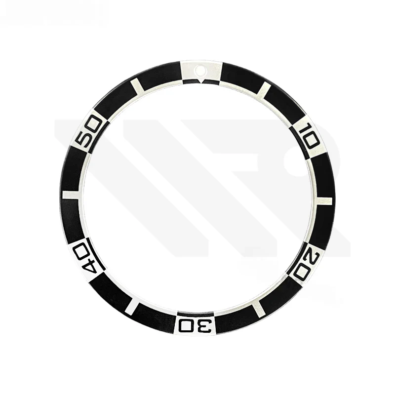 Retro Style Aluminium Flat Bezel Insert for SKX/SRPD Seiko Mod