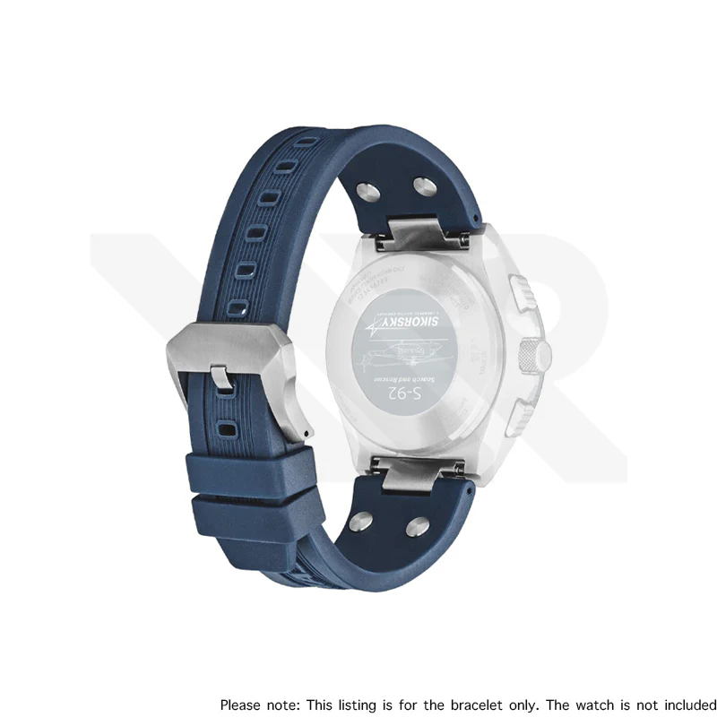 Replacement Rubber Strap Compatible with Citizen Promaster Sky Skyhawk A-T JY8156-00L , JY8148-08L , JY8125-54L