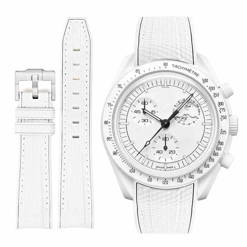 Rubber Strap Compatible with Omega x Swatch MoonSwatch - Image 39