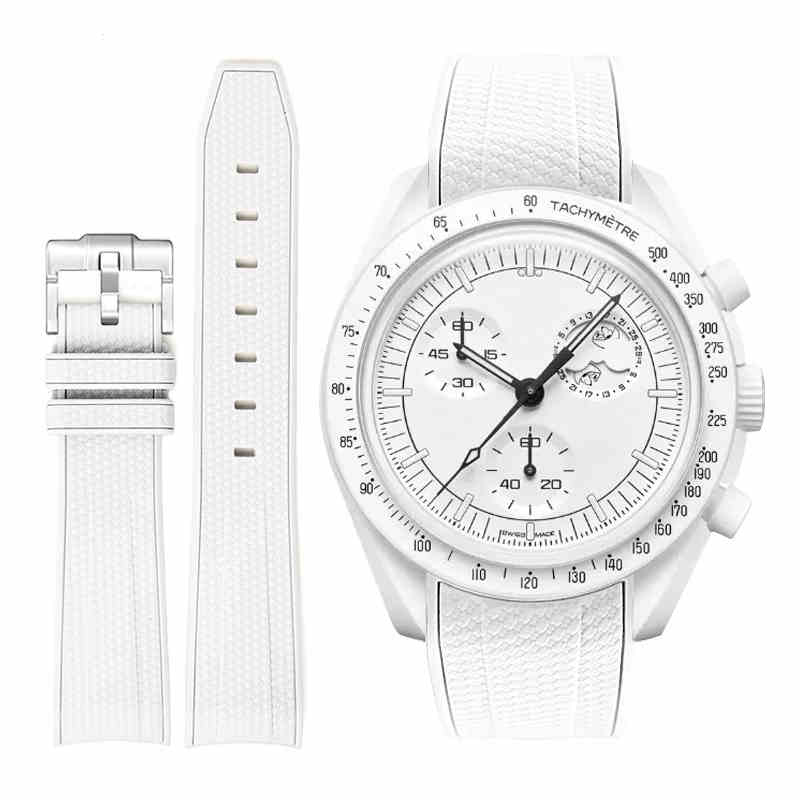 Rubber Strap Compatible with Omega x Swatch MoonSwatch - Image 59