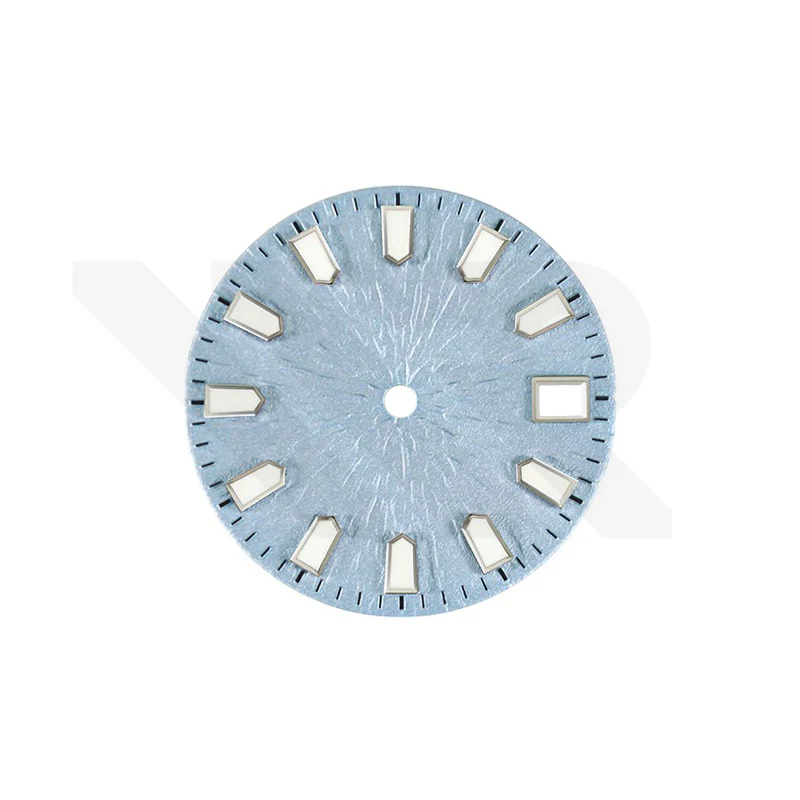 Ruptured Textured Dial for Seiko Mod: Icy Blue