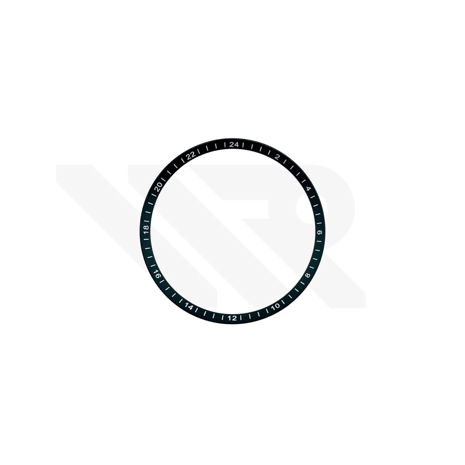 Seiko Mod SKX007 / SKX009 / SRPD Series GMT Chapter Ring: Black
