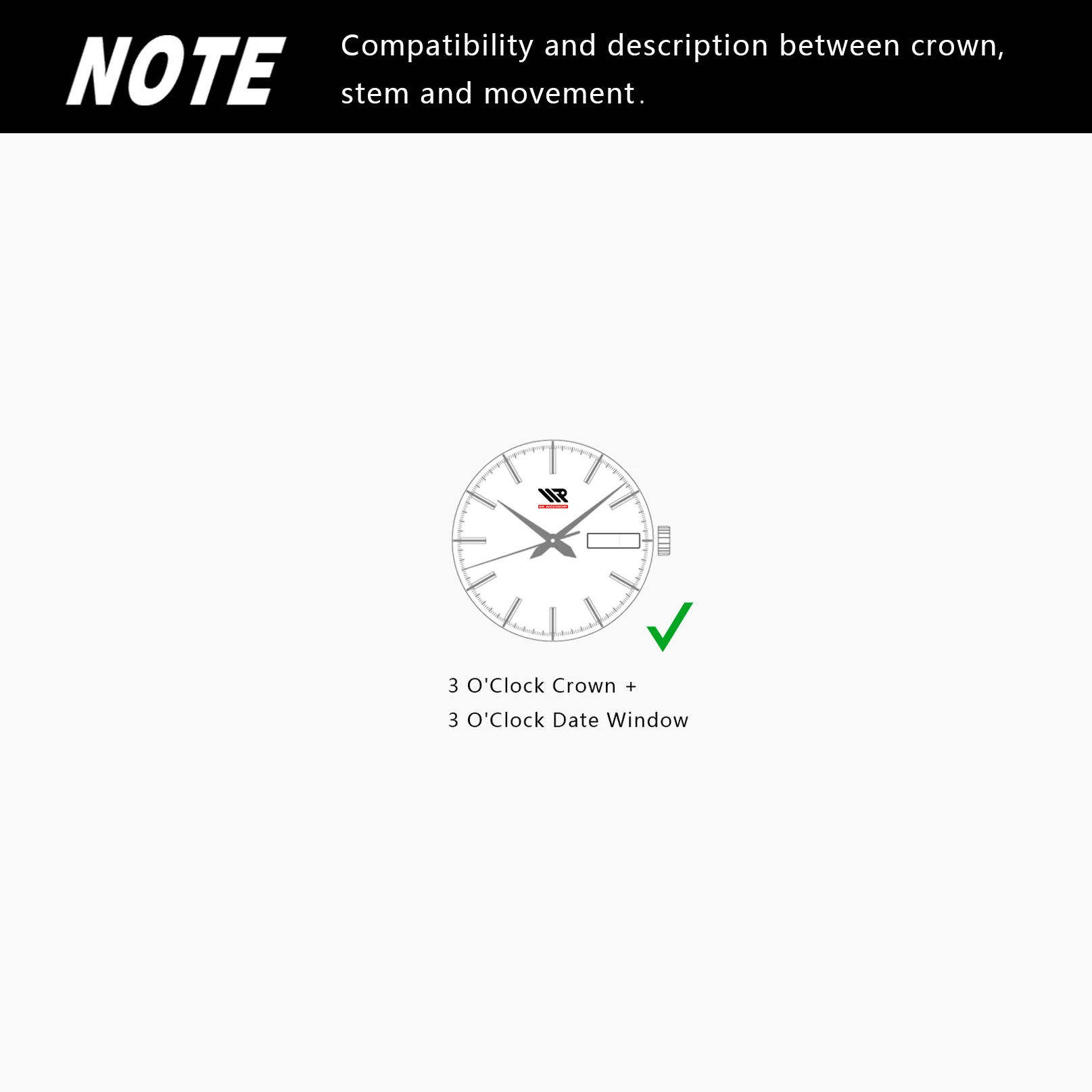 Seiko (SII) NH36A Automatic Movement (3 O'Clock) - Spanish-English - Image 6