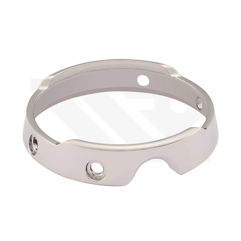 Shroud for Seiko Prospex Marine Master Professional Tuna SBBN013 SBBN025 SBBN027 SBBN029 SBBN040 SBBN042 SBBN051: Polished Silver