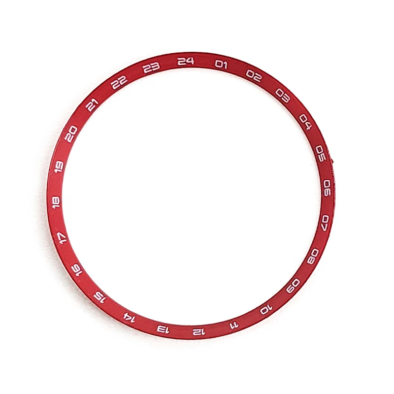 Seiko Mod SKX / SRPD 24H Chapter Ring: Red