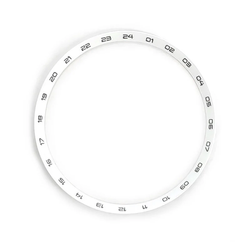 Seiko Mod SKX / SRPD 24H Chapter Ring: White