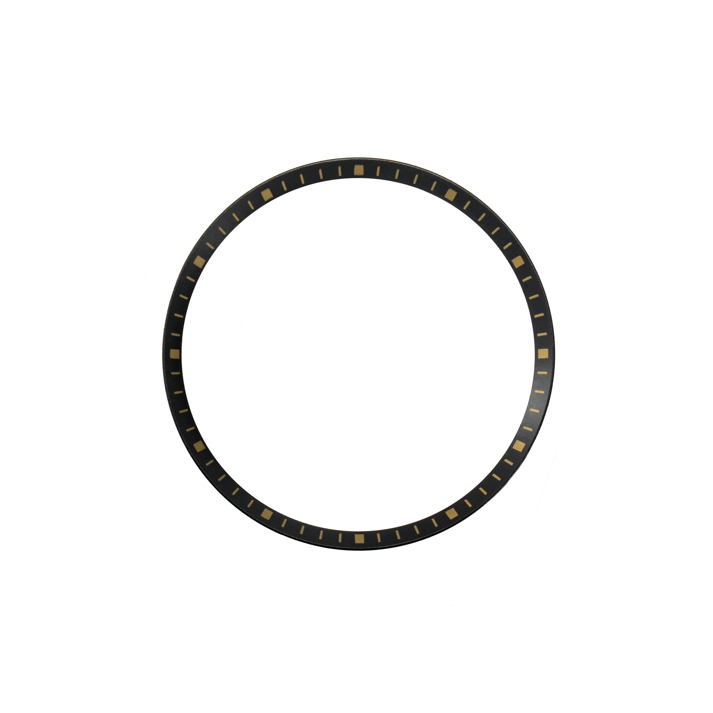 Seiko Mod SKX / SRPD Chapter Ring: Black with Gold Markers - Image 3