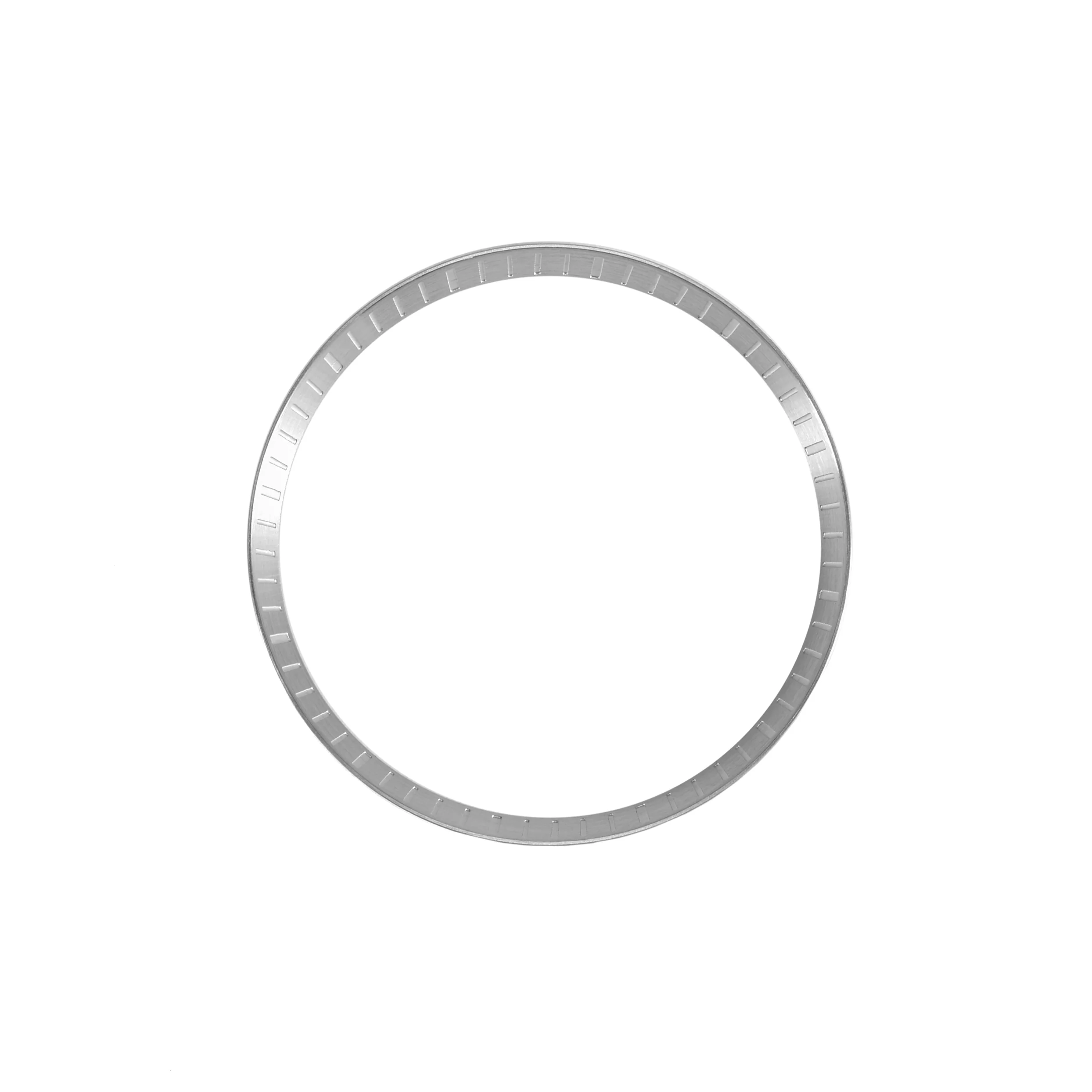 Seiko Mod SKX / SRPD Chapter Ring: Brushed Stainless Steel with Minute Markers - Image 3