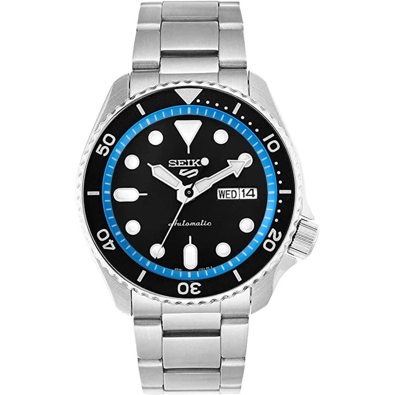 Seiko Mod SKX / SRPD Chapter Ring: Light Blue With White Markers - Image 2