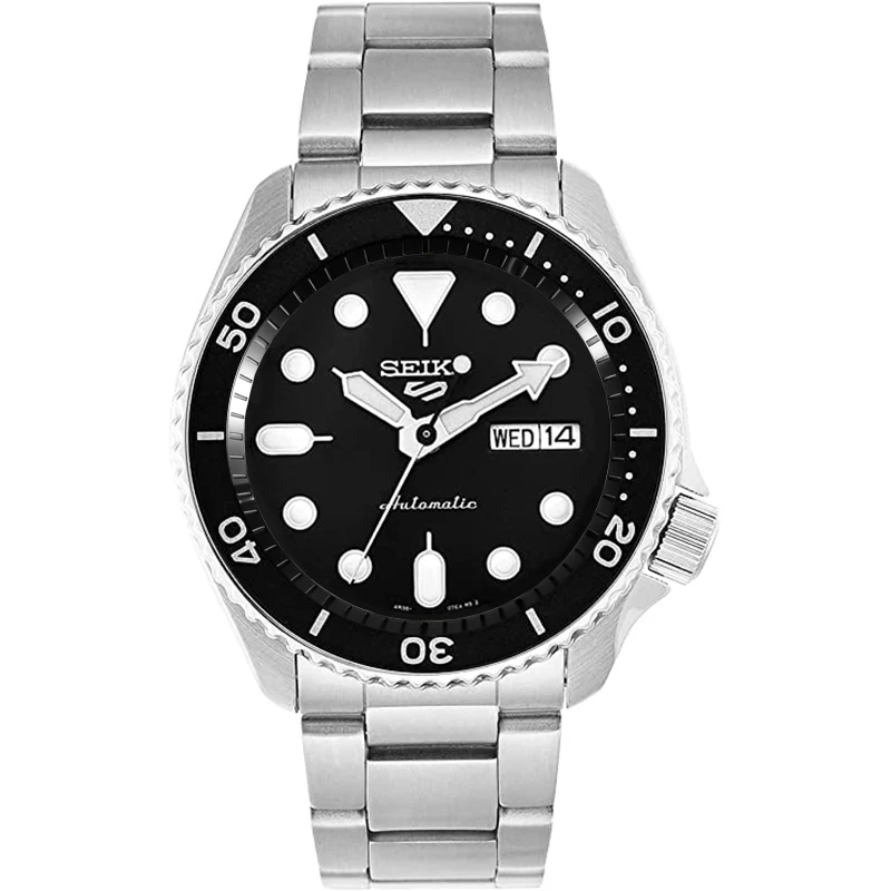 Seiko Mod SKX / SRPD Chapter Ring: Polished Black Stainless Steel with Minute Markers - Image 2