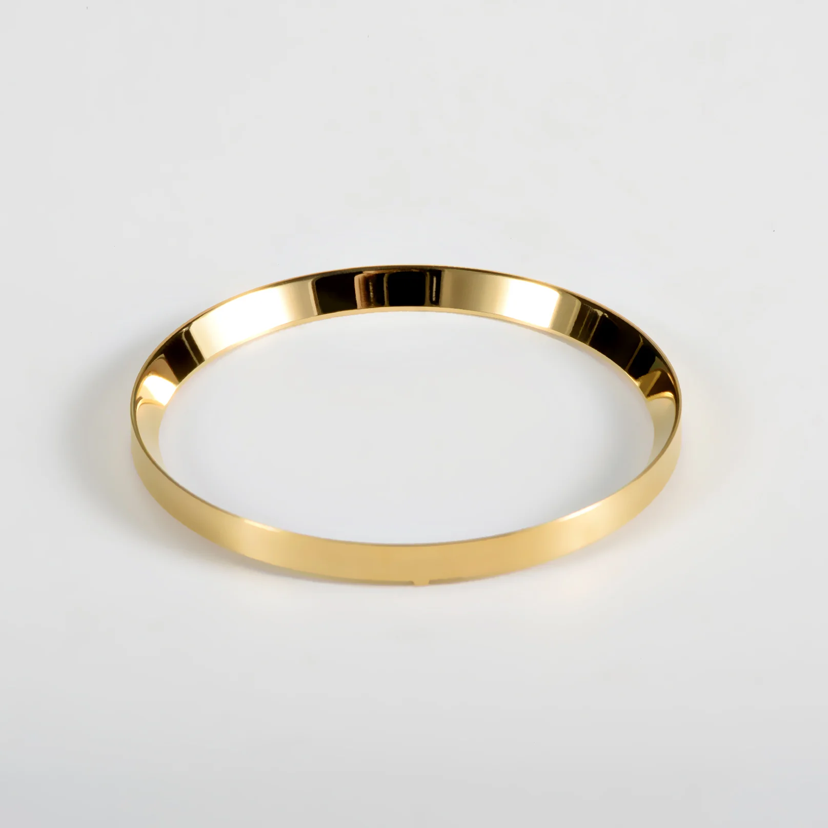 Seiko Mod SKX / SRPD Chapter Ring: Polished Gold Stainless Steel