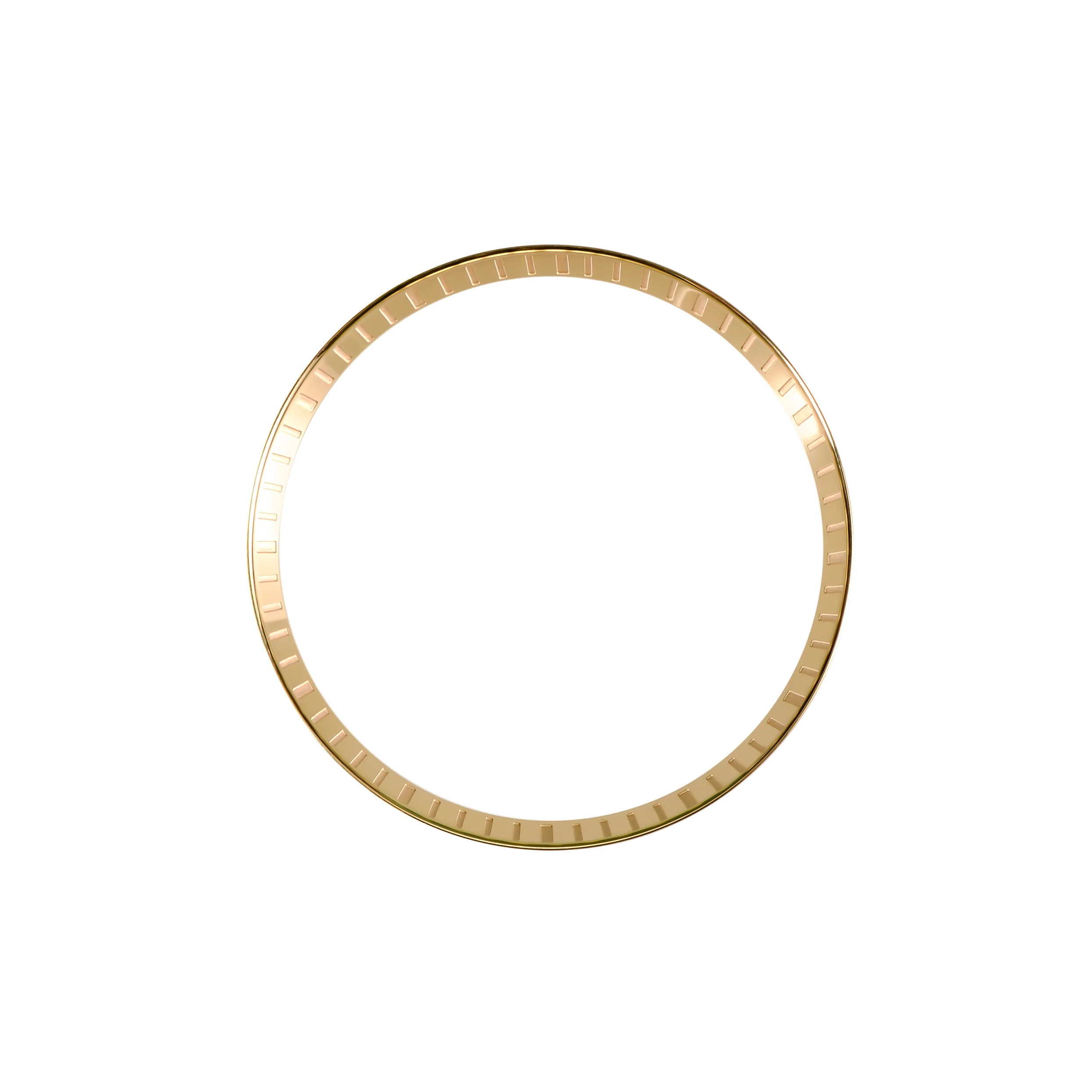 Seiko Mod SKX / SRPD Chapter Ring: Polished Gold Stainless Steel with Minute Markers - Image 3