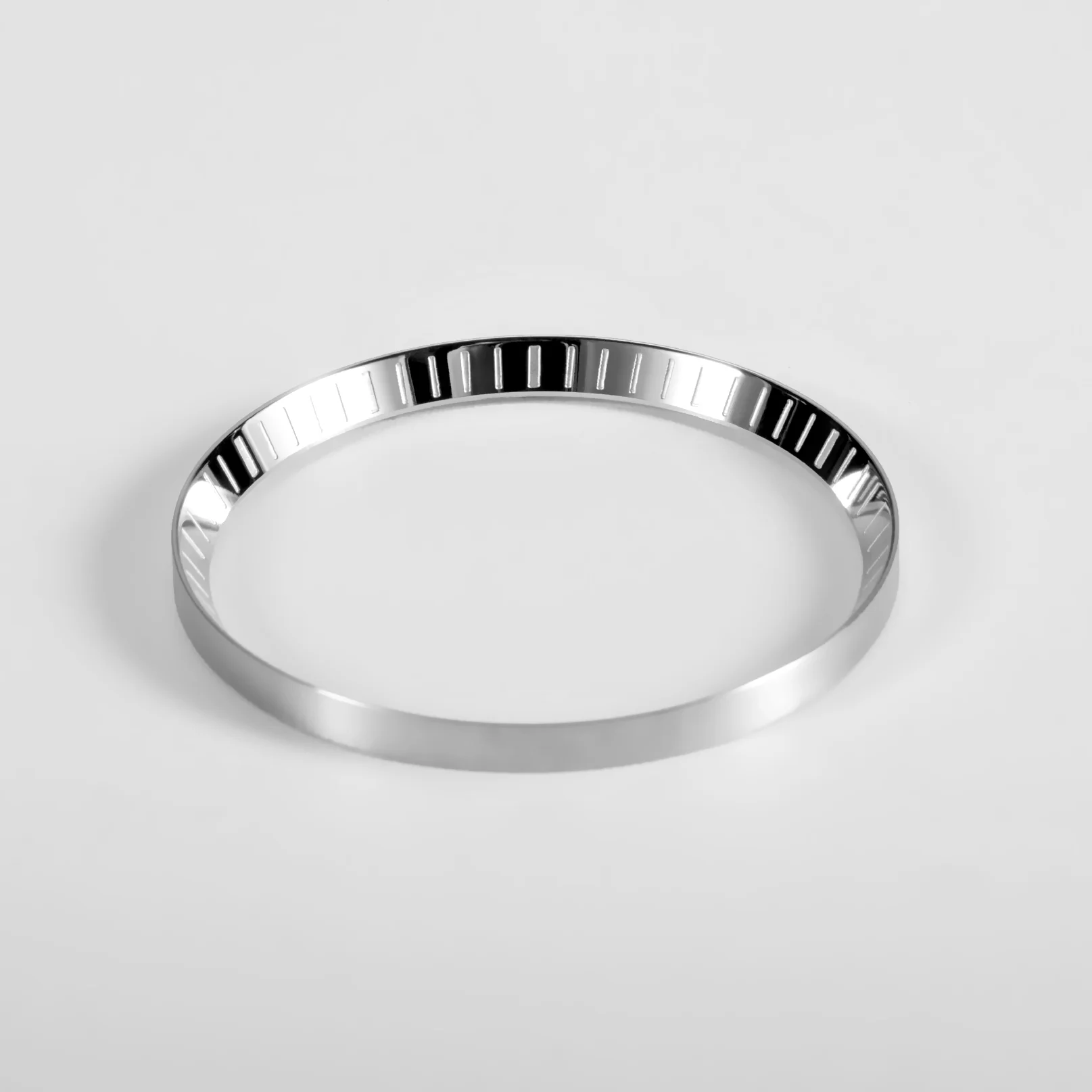 Seiko Mod SKX / SRPD Chapter Ring: Polished Stainless Steel with Minute Markers